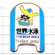 ピンバッジ・世界水泳バルセロナ2003テレビ朝日カッパ河童 BARCELONA 2003-WORLD-AQUATICS-CHAMPIONSHIPS