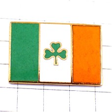 ピンバッジ・アイルランド三つ葉のクローバー国旗 CLOVER FLAG IRELAND SAINT-PATRICKS