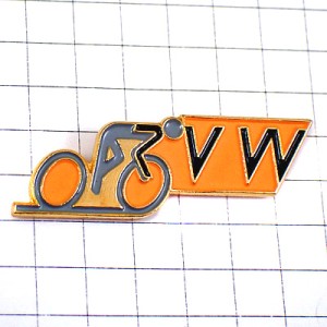 ピンバッジ・自転車サイクリンＶＷ