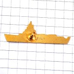 ピンバッジ・ジャンヌダルク巡洋艦ヘリ空母フランス海軍ミリタリー
