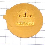 ピンバッジ・ピンク色のウサギ兎