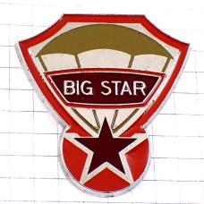 ピンバッジ・ビッグスター星パラシュート落下傘部隊 BIG-STAR