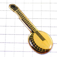 ピンバッジ・バンジョー音楽ミュージック楽器