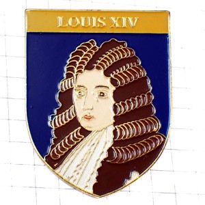 ブローチ・ルイ１４世フランス王太陽王 LOUIS-XIV KING LOUIS-14 FRANCE