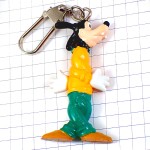 キーホルダー・蝶ネクタイのグーフィー犬ねじれた体ディズニー DISNEY GOOFY