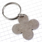 キーホルダー・四つ葉のクローバーＢＮＰ銀行/BNPパリバ銀行 CLOVER CHANCE FORTUNE LUCKY FRANCE