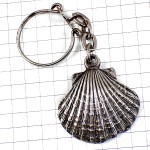 キーホルダー・シェル石油シルバー銀色の貝 SHELL SILVER ENGLAND