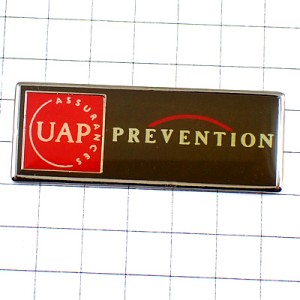 ピンバッジ・お買得ピンバッジUAP保険会社  PREVENTION SAFETY FRANCE