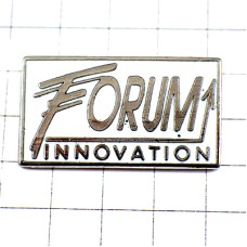 ピンバッジ・フォーラム矢印イノベーション銀色シルバー FORUM INNOVATION ピンバッジ・フォーラム矢印イノベーション銀色シルバー FORUM INNOVATION
