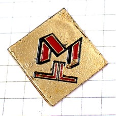 ピンバッジ・アルファベットＭ