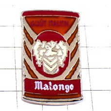 ピンバッジ・コーヒー珈琲マロンゴ缶 CAFE-MALONGO FRANCE