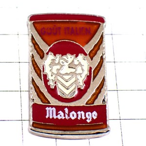 ピンバッジ・コーヒー珈琲マロンゴ缶 CAFE-MALONGO FRANCE