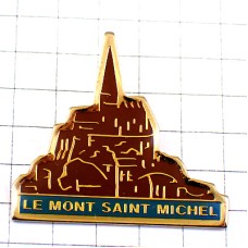ピンバッジ・モンサンミッシェル修道院ユネスコ世界遺産 MONT-ST-MICHEL FRANCE ピンバッジ・モンサンミッシェル修道院ユネスコ世界遺産 MONT-ST-MICHEL FRANCE