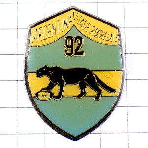 ピンバッジ・パンサー紋章ラグビー球アルゼンチン ARGENTINA RUGBY