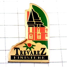 ピンバッジ・トレヴァレス城ブルターニュ地方 TREVAREZ BRETAGNE FRANCE ピンバッジ・トレヴァレス城ブルターニュ地方 TREVAREZ BRETAGNE FRANCE