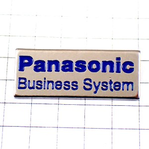 ピンバッジ・パナソニック松下電器ビジネスシステム PANASONIC BUSINESS SYSTEM JAPAN