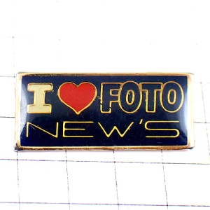 ピンバッジ・アイラブ写真フォト大好きニュース情報 FOTO-NEWS MAGAZINE
