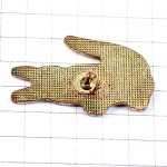 ピンバッジ・ラコステ緑色のワニ鰐 LACOSTE FRANCE