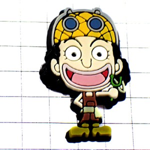 ピンバッジ・ワンピースのウソップ狙撃の名手パチンコ漫画アニメ