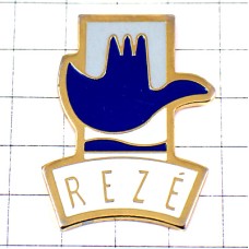 ピンバッジ・青い鳥 REZE