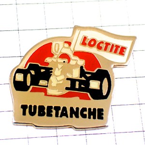 ピンバッジ・F1レース仕様の車 LOCTITE
