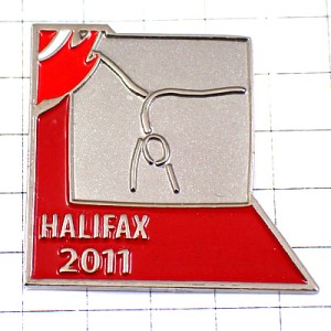 ピンバッジ・体操選手ハリファックス社ノバスコシア州カナダ HALIFAX CANADA NOVA-SCOTIA