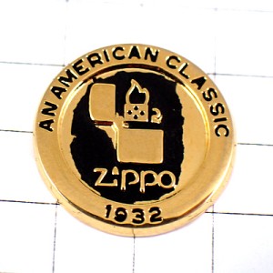 ピンバッジ・ジッポー煙草ライター1932年 LIGHTER ZIPPO USA