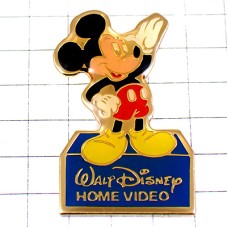 ピンバッジ・ディズニーのミッキーマウス DISNEY MICKEY HOME-VIDEO