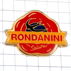 ピンバッジ・ツバメ燕くろい鳥サルーミ食肉加工品 RONDANINI SALUMI ITALY