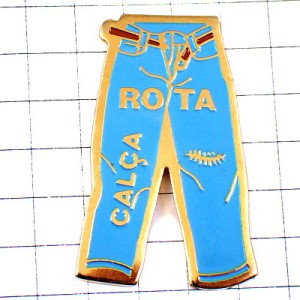 ピンバッジ・ジーンズ穴あき服ベルト JEANS ROTA CALCA