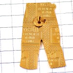 ピンバッジ・ジーンズ穴あき服ベルト JEANS ROTA CALCA