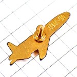 ピンバッジ・レオナルド社ミラク１００無人標的機ゴールド金色イタリア