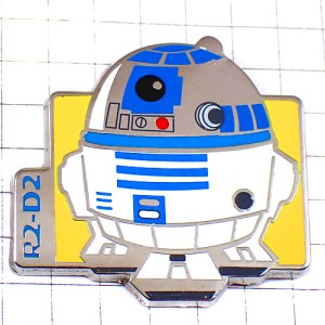 ピンバッジ・スターウォーズR2D2ロボット映画ディズニー STARWARS R2-D2