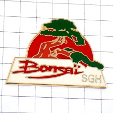 ピンバッジ・ボンサイ盆栽スイス ピンバッジ・ボンサイ盆栽スイス