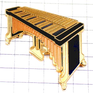 ピンバッジ・鉄琴ミュージック音楽楽器