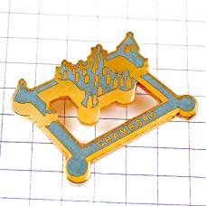 ピンバッジ・ロワールのシャンボール城 CHAMBORD CASTLE LOIRE FRANCE ピンバッジ・ロワールのシャンボール城 CHAMBORD CASTLE LOIRE FRANCE
