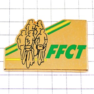 ピンバッジ・自転車レース観光旅行 FFCT FEDERATION-FRANCAISE-DE-CYCLOTOURISME FRANCE