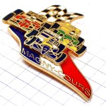 ピンバッジ・マニクールF1サーキット３台の車レース場 CIRCUIT MAGNY-COURS FRANCE