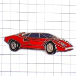 ピンバッジ・ランボルギーニ赤い車 LAMBORGHINI LAMBORGHINI-COUNTACH ITALIA ITALY