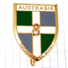 ブローチ・東方の地アウストラシア十字８の紋章 8E-REGIMENT-D-INFANTERIE AUSTRASIE 8RI FRANCE