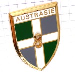 ブローチ・東方の地アウストラシア十字８の紋章 8E-REGIMENT-D-INFANTERIE AUSTRASIE 8RI FRANCE