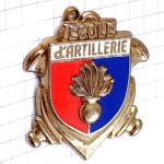 ブローチ・砲兵学校フランス軍ミリタリー ECOLE-D-ARTILLERIE FRANCE