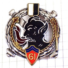 ブローチ・第61砲兵連隊フランス軍くろい悪魔 61E-REGIMENT-D-ARTILLERIE 61RA FRANCE