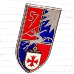 ブローチ・第57砲兵連隊フランス軍ミリタリー半人半馬 57E-REGIMENT-D-ARTILLERIE 57RA FRANCE