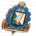ブローチ・歯車イカリ錨フランス軍ミリタリー 519E-REGIMENT-DU-TRAIN MARINE 519RT FRANCE