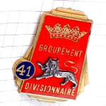 ブローチ・ライオン第41師団フランス軍ミリタリー