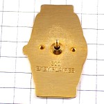 ピンバッジ・ロレックス金色の腕時計ゴールド黒い文字盤 ROLEX SWISS