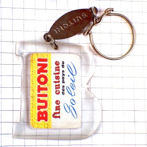 キーホルダー・ブイトーニ缶入りソース食品イタリアン