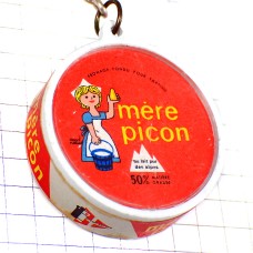 キーホルダー・メールピコン女の子モルバン画チーズ会社 CHEESE MERE-PICON HERVE-MORVAN AFFICHISTE FRANCE キーホルダー・メールピコン女の子モルバン画チーズ会社 CHEESE MERE-PICON HERVE-MORVAN AFFICHISTE FRANCE