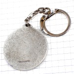 キーホルダー・ウシと豚と羊ヒツジ牛ブタ銀色シルバー